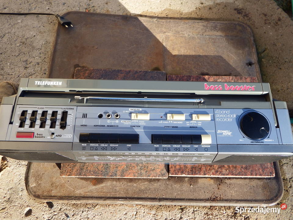 Radiomagnetofon Telefunken RC760TS piękny klasyk Bolesławiec