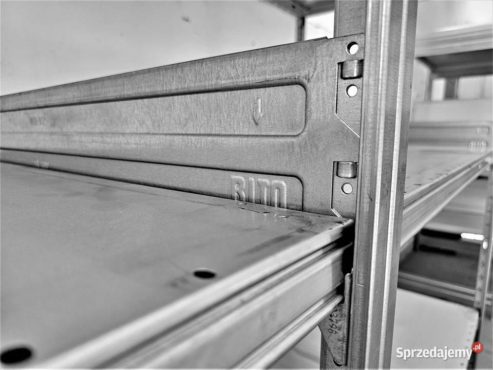 Regał Metalowy 82x200x3969p Ocynkowany Firmowy Dzierżoniów