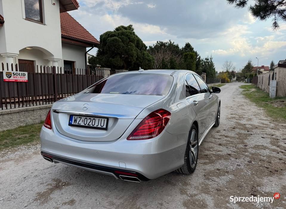 MercedesBenz S500 Long Samochody osobowe Warszawa