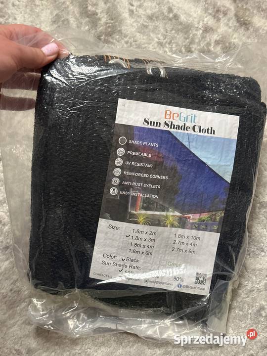 siatka cieniująca 180x300 Łódź sprzedam