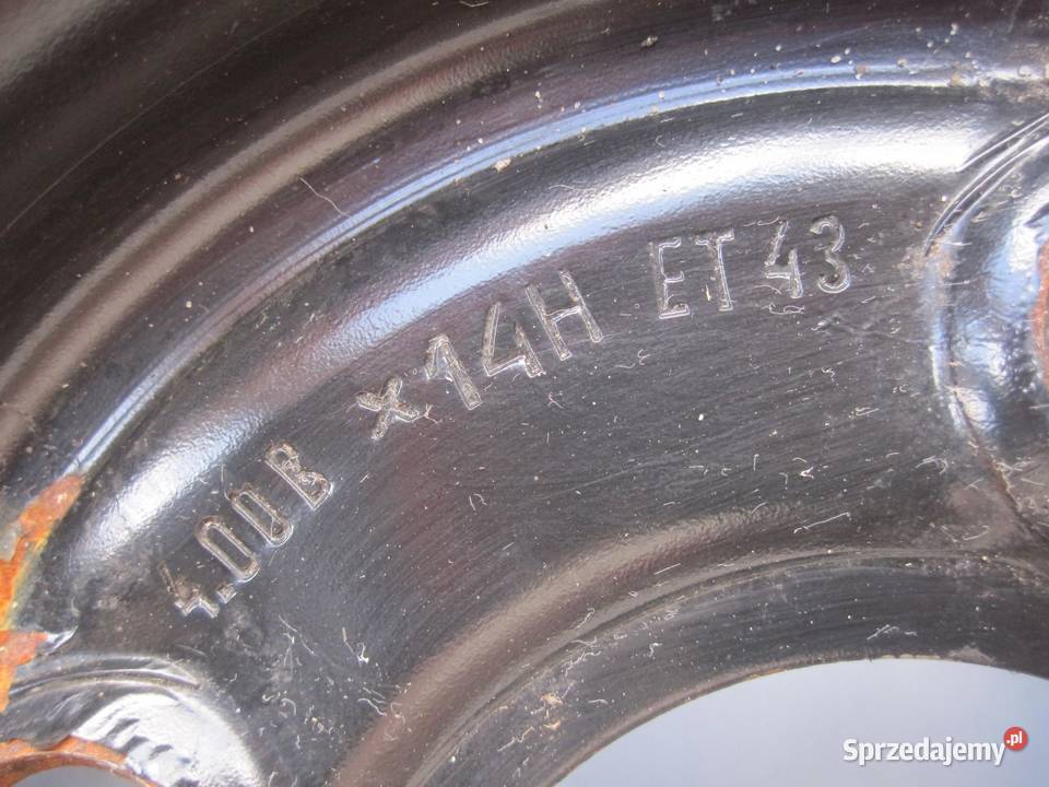 ALFA ROMEO FIAT LANCIA koło dojazdowe 1358014