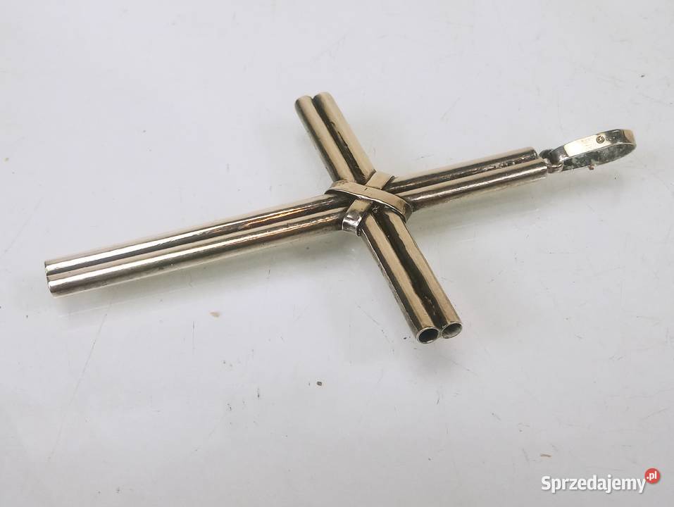 Krzyż Srebro 925 Dania Antyki Nowa Sól