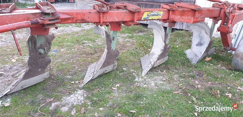 Mocny pług zagonowy4x45 sheiber nieuszkodzony Tarnogród