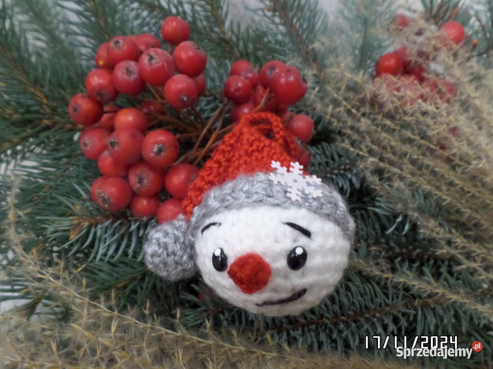 Ozdoby Choinkowe na szydełku Dukla