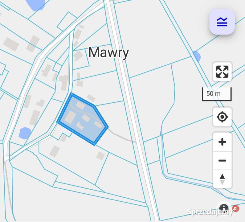 Siedlisko nieruchomość z dużą działką potencjał Mawry