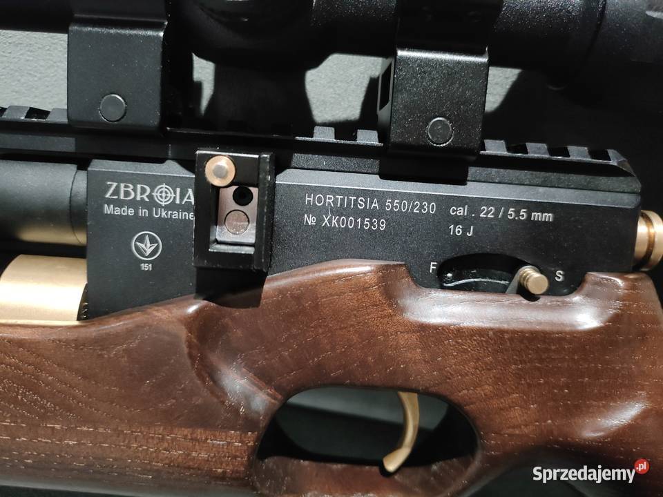 Wiatrówka PCP ZBROIA HORTITSIA 55mm mega celna i Częstochowa
