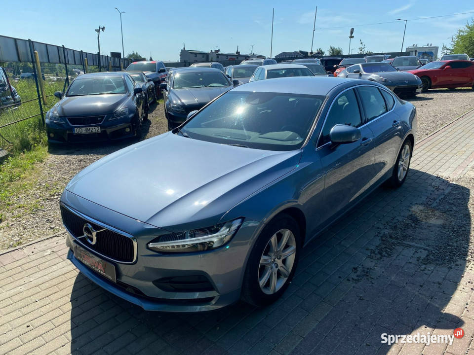 Volvo S90 20d 150 igła skóry ledy asystenci Navi tempomat Gdańsk