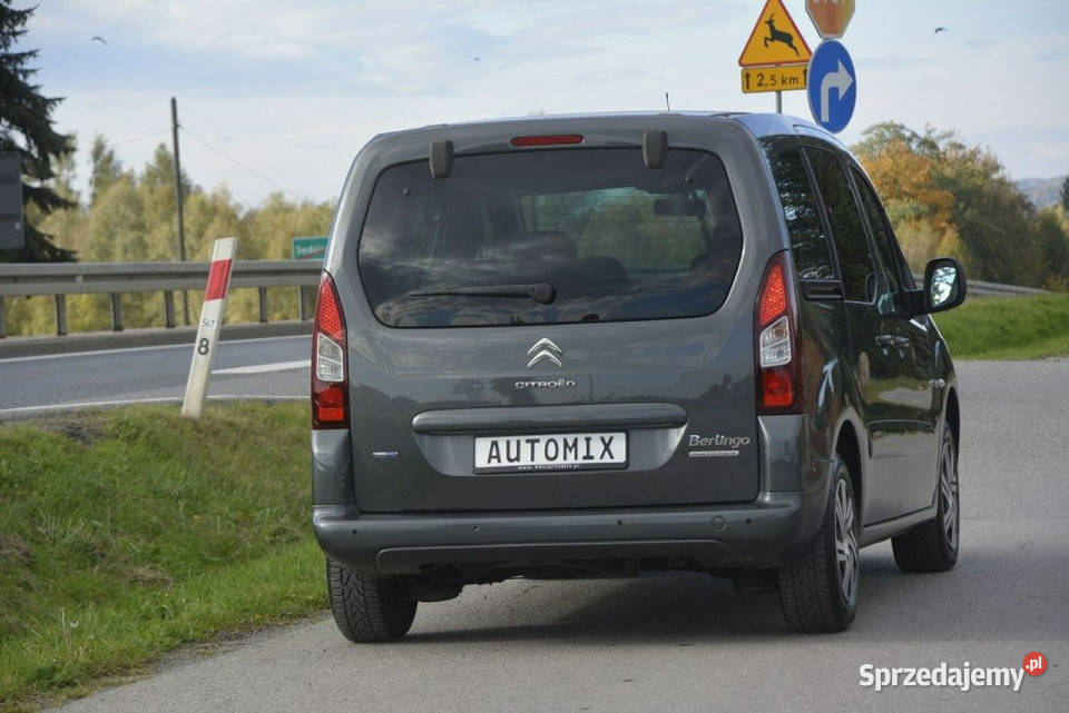 Citroen Berlingo 16HDI doinwestowany Car Play tempomat Sędziszów Małopolski