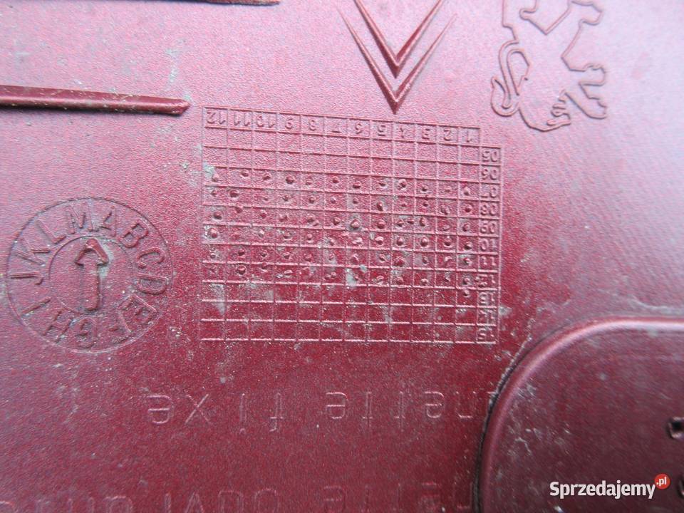 BLENDA KLAPY TYŁ CITROEN C4 PICASSO 06 śląskie Ruda Śląska