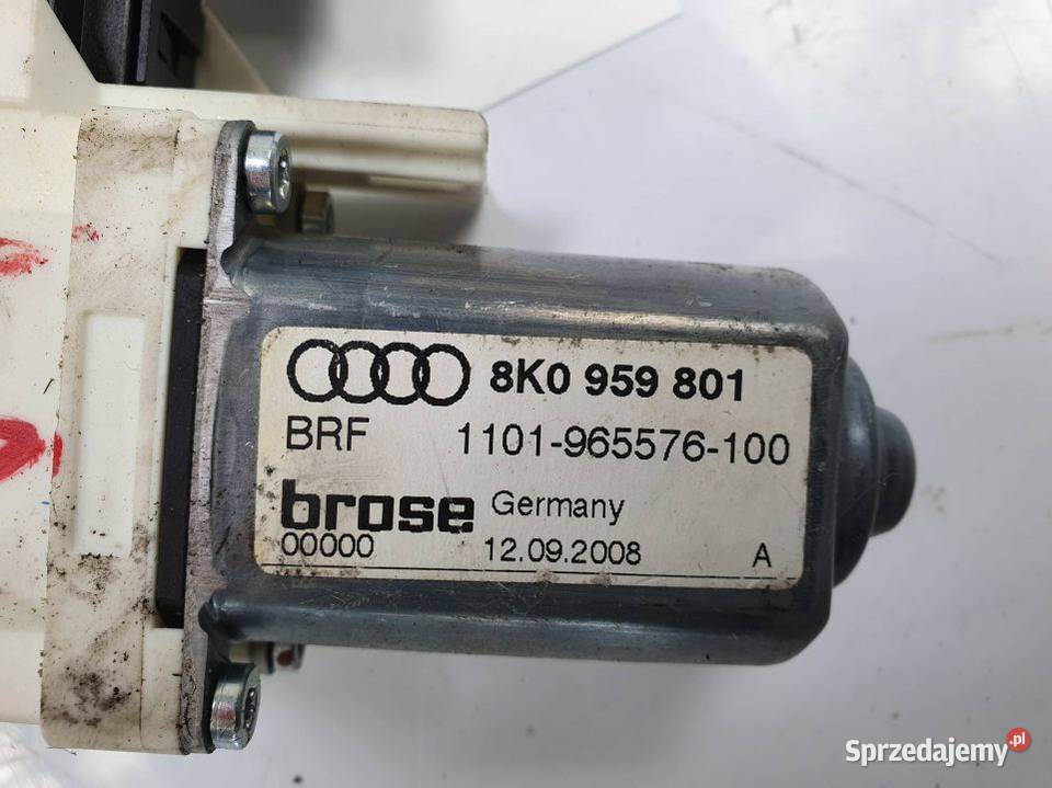 SILNICZEK SZYBY LP AUDI A4 B8 8K0959501 Lipno
