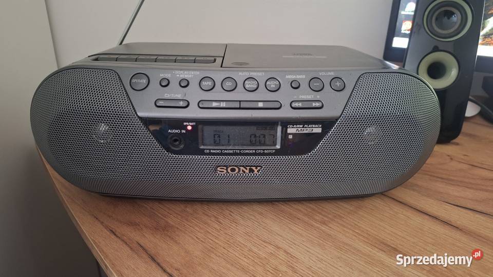 Odtwarzacz cd sony CFDS07CP Łódź sprzedam