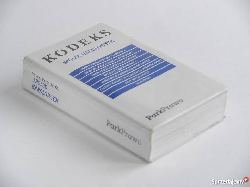 Kodeks Spółek Handlowych ParkPrawo fa
