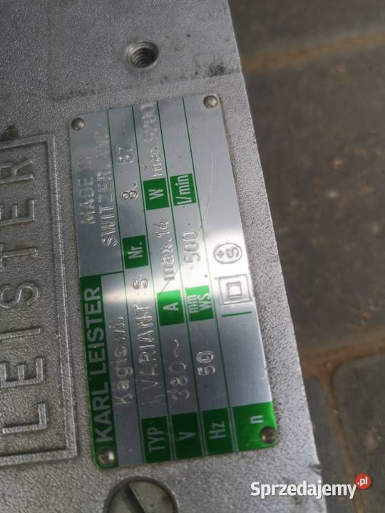 Zgrzewarka Samojezdna Automat Leister Variant S Zbuczyn