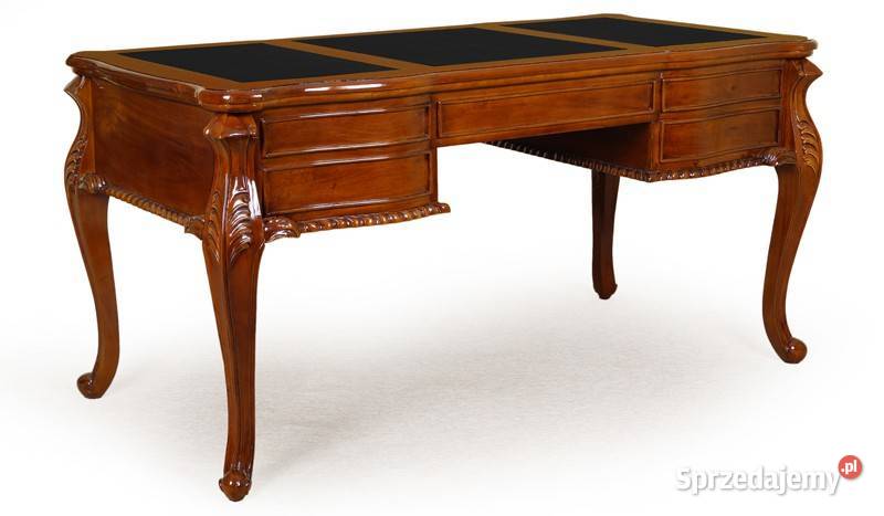 Nowe stylowe Biurko Chippendale rzeźbione 160 Września