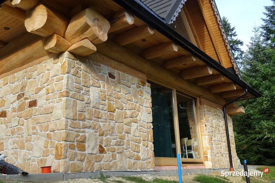 Kamień płytki okładzina elewacyjna na ściany Wielgomłyny