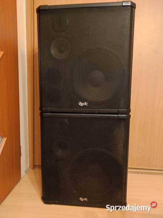 Zestaw estradowy Zeck Pas15/3, mikser Yamaha MG16/4, wzmacniacz ADS 1400LX