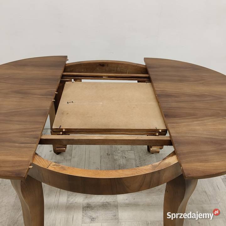 stół art Deco lata 60te vintage design polski Radomsko