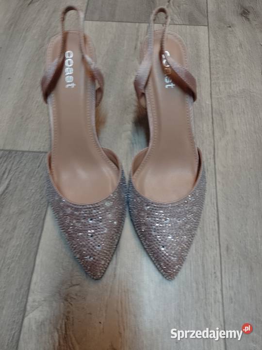 41 Coast Bogato zdobione czółenka wieczorowe z Czółenka Kraków