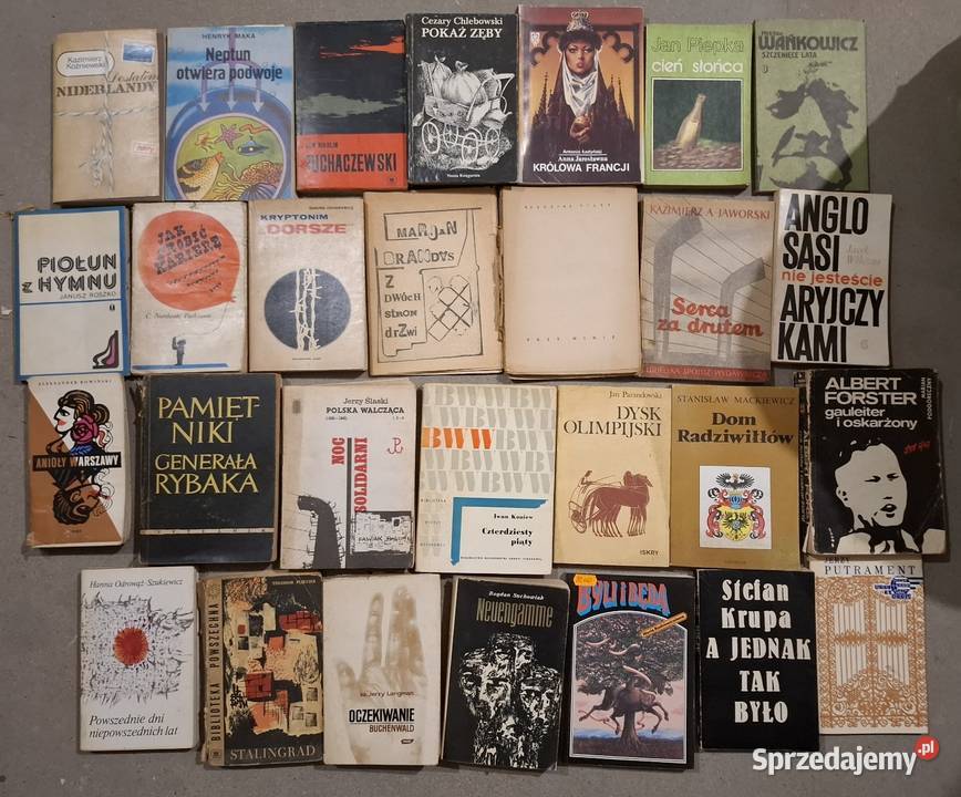 Książki różne zestaw Kajetany