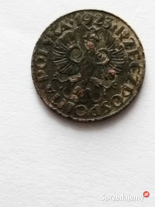 Moneta 1 gr grosz 1923 r podkarpackie Jasło