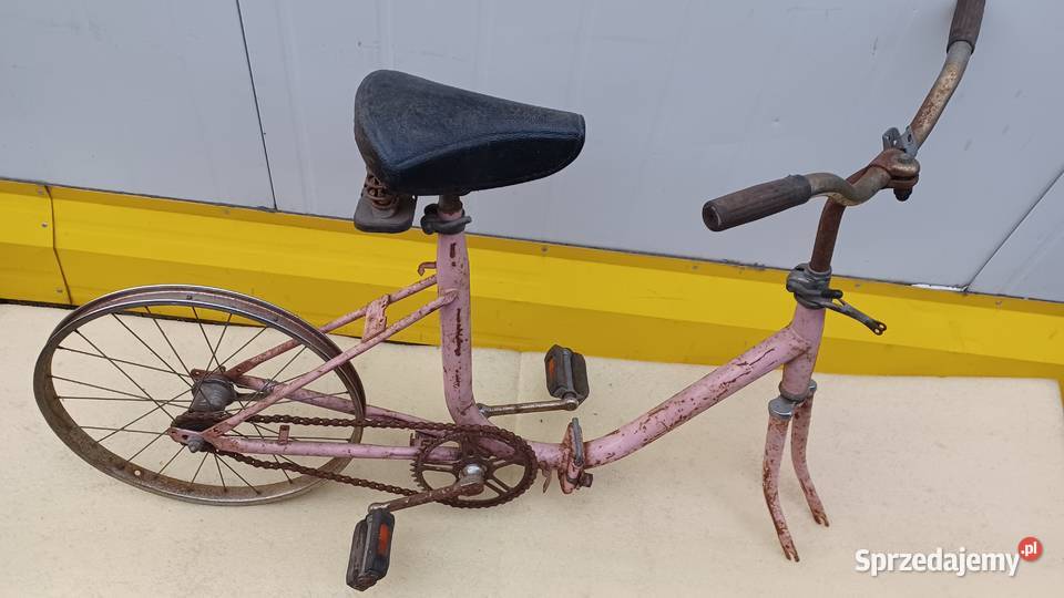 Pelikan rower PRL rama Passat opony Warszawa sprzedam