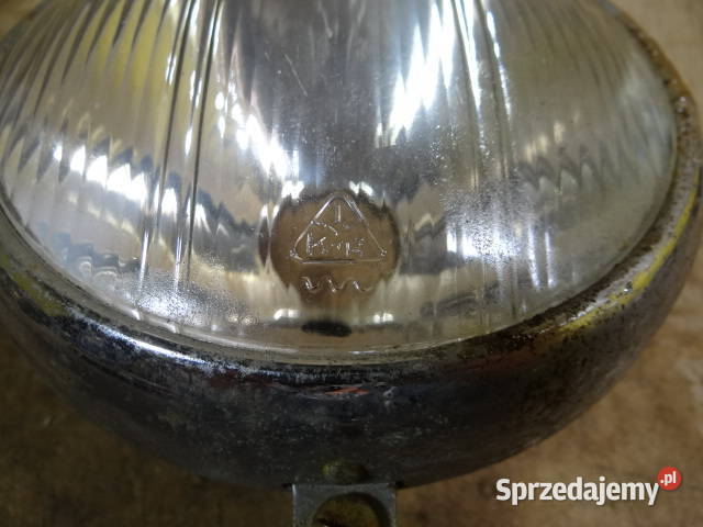 klosz 130 mm lampy IKA mosiężny odblask IFA dkw lubuskie Żary sprzedam