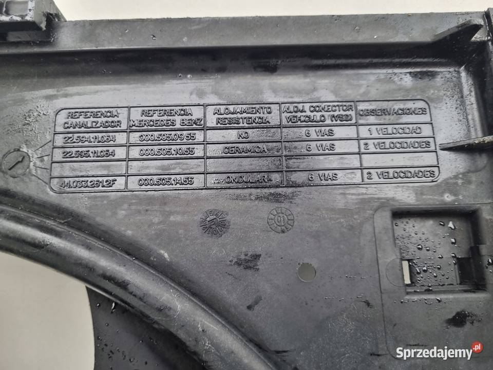 Mercedes Vito W638 22 CDI WENTYLATOR CHŁODNICY