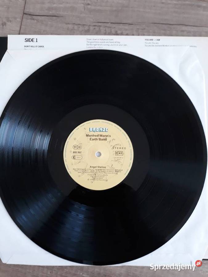 Manfred Manns Earth Band Angel Station płyta