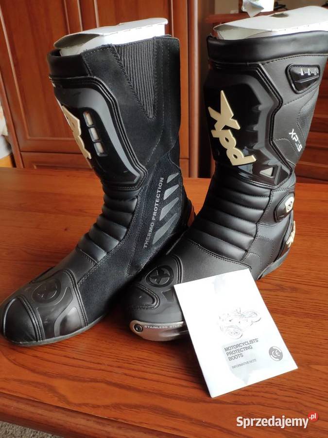 Buty motocyklowe XPD XP3S czarne 45 małopolskie Wielka Wieś