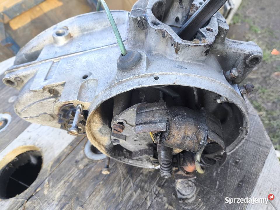 Silnik kartery wał skrzynia biegów wsk 125 Lutoryż