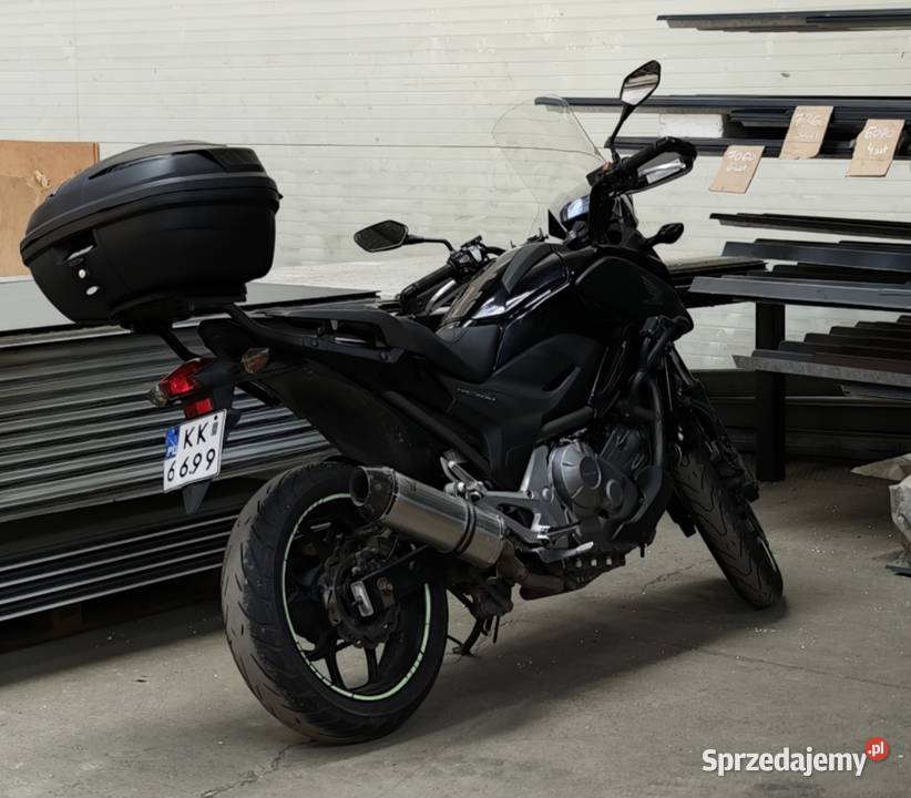 Honda nc700x A2 czarny