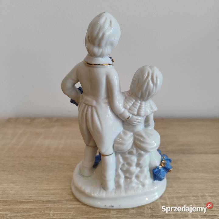Porcelanowa figurka Para Wola Łużańska