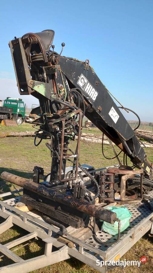 HDS z chwytakiem Hiab 35 tony udźwigu 5 mwysow