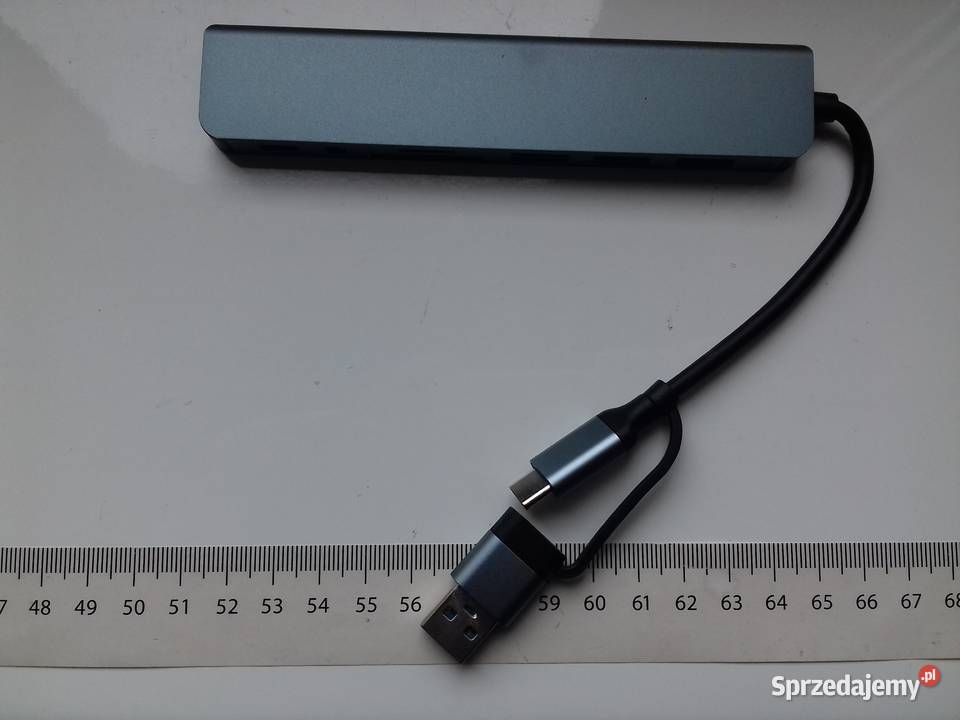 Adapter USBCA 30 20 microSD SD Jack 35mm 8w1 Bydgoszcz