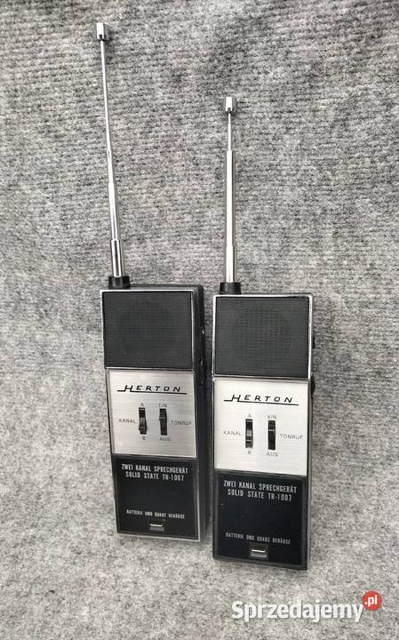 CBradia krótkofalówki HERTON TR1007 komplet 2 Leszno