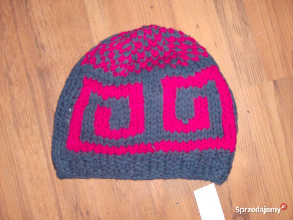 Czapka firmy TU rozmiar uniwersalny wełna Dla kobiet Knyszyn