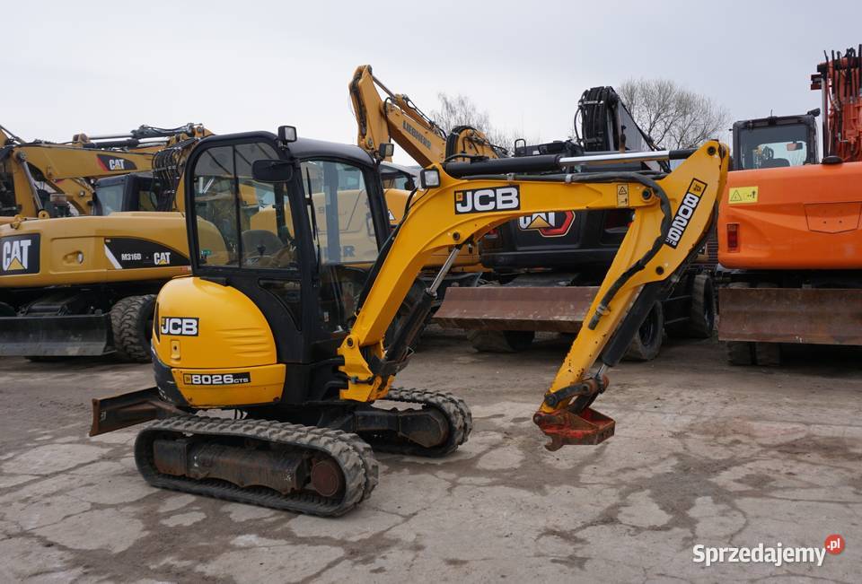 Minikoparka JCB 8026 2017 Jeziorko