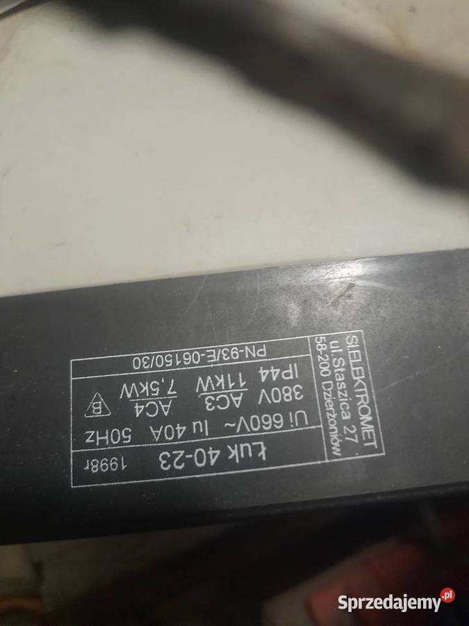 Wlacznik gwiazda trójkąt Nowy Sącz sprzedam