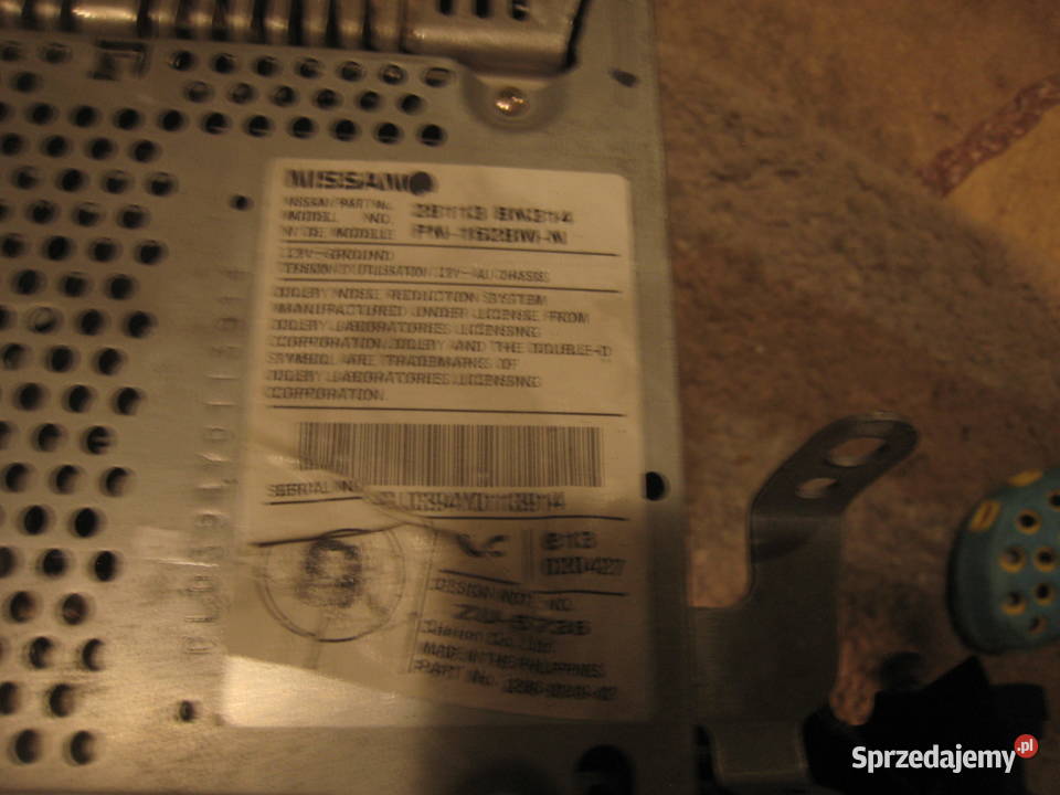 Radio oryginalne Nissan Almera N16 28113BN314 Clarion Kraków sprzedam