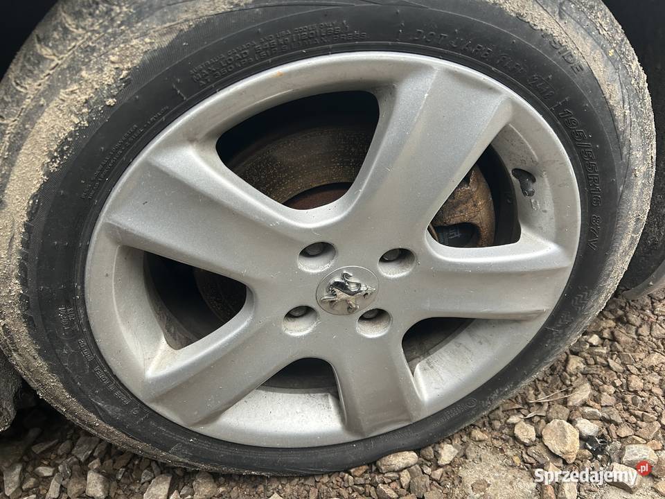 Alufelgi R16 ET31 4x108 65J Peugeot 207 307 206 świętokrzyskie Bodzentyn