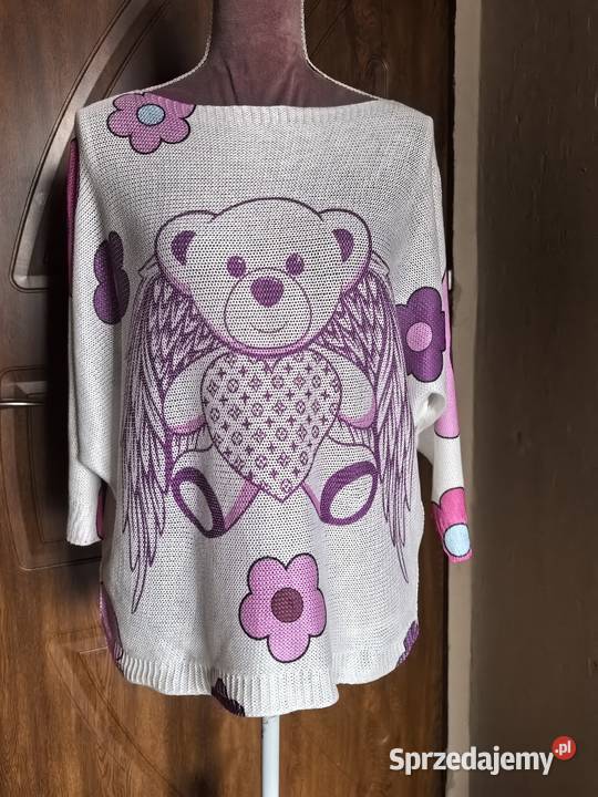 Sweter nicianka damski one size oversize Wrocław