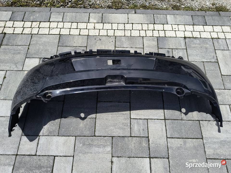 Zderzak tył czarny DS3 Performance listwy osobowe