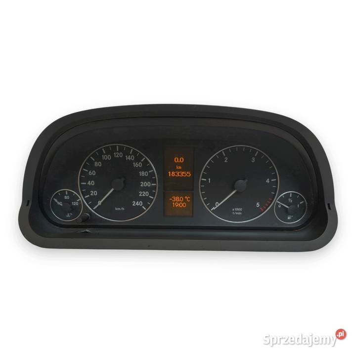 LICZNIK ZEGARY A1694400811 Mercedes W169 20 CDI osobowe lubelskie Chełm