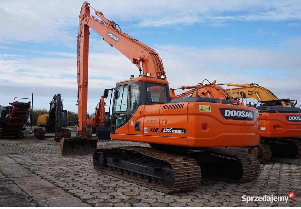 DOOSAN DX 225 Long Reach wielkopolskie Tuliszków