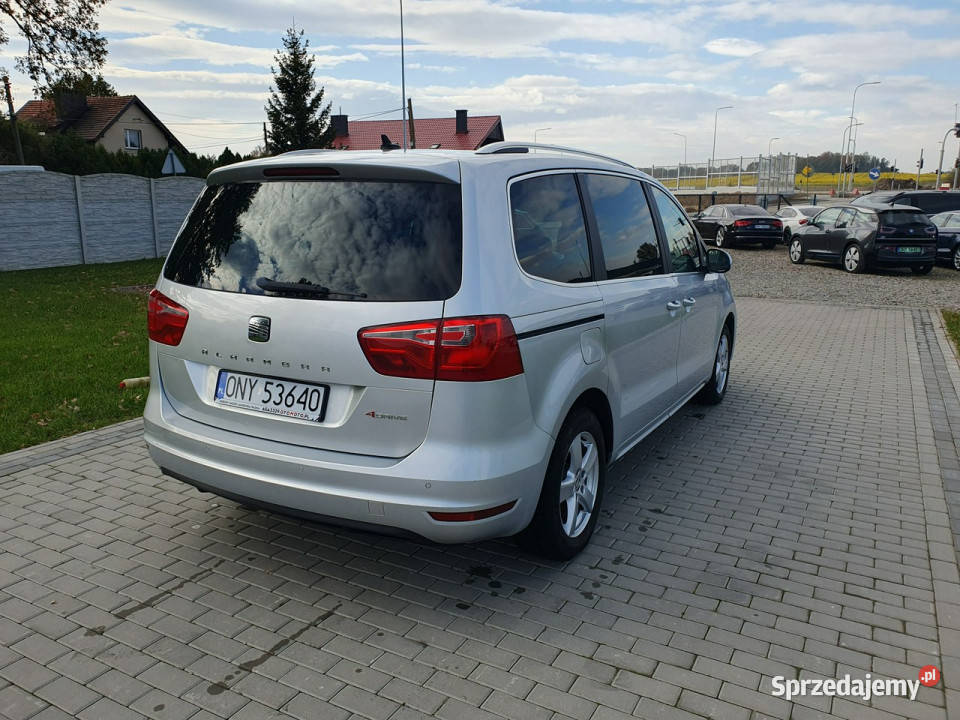 Seat Alhambra 20tdi 140 4Drive 4X4 Bixenon Navi opolskie Strobice