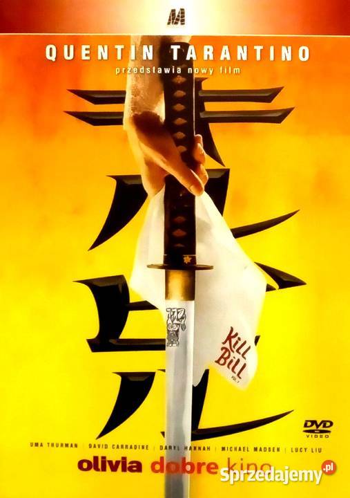 306 DVD Quentin Tarantino Kill Bill DP 68 Warka