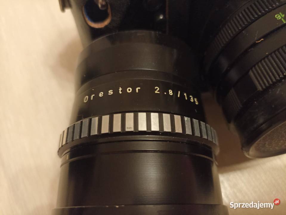 Aparat fotograficzny Zenith 12 XP obiektyw Meyer Klukowa Huta