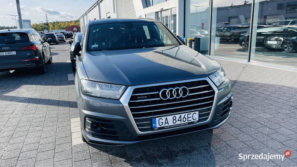 Audi Q7 Q7 Salon Serwis ASO SLine Pneumatyka