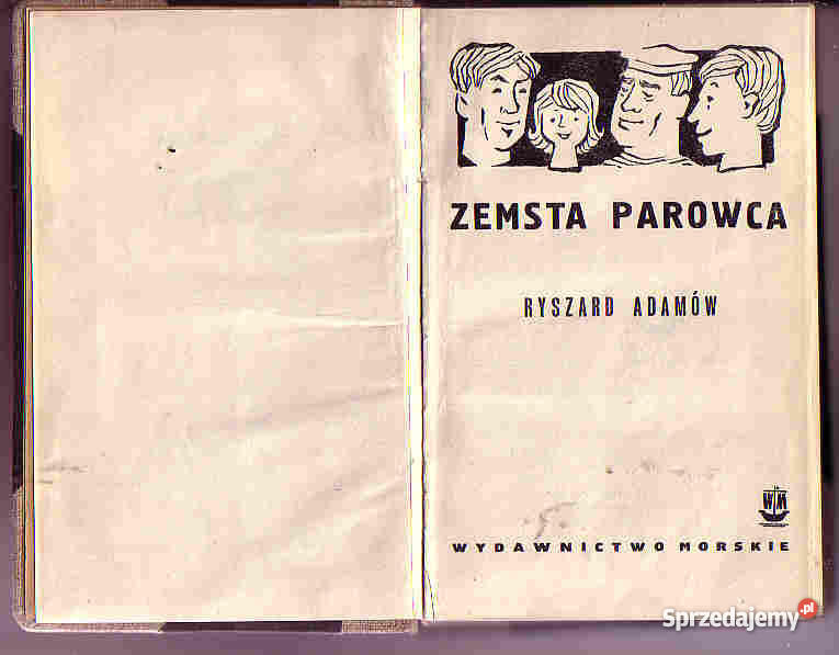 3510 ZEMSTA PAROWCA RYSZARD ADAMÓW Książki dla dzieci Czyrna