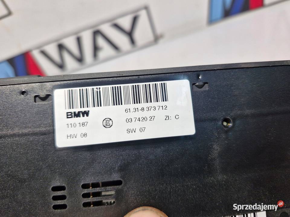 BMW 5 E39 PANEL STEROWANIE GRZANE FOTELE 8373712 sprzedam